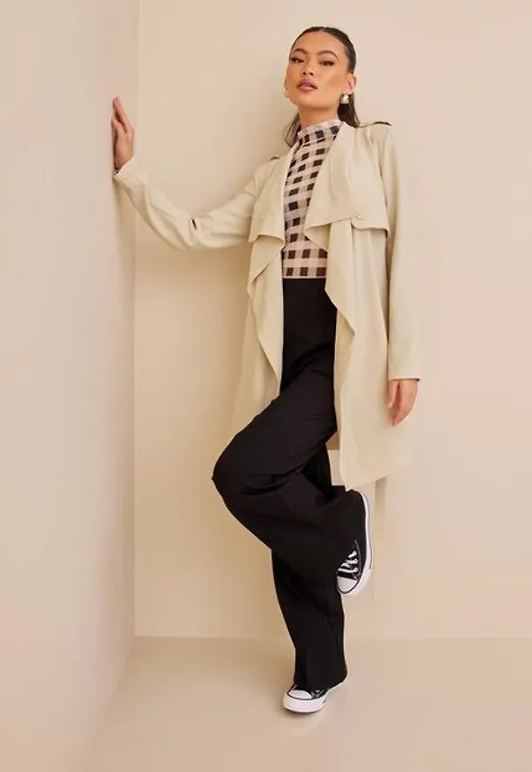 Object Collectors Item Objannlee Short Jacket Noos Trenchcoats Sandshell