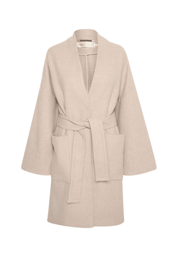 InWear - Kappa OaklieIW Robe Coat - Beige