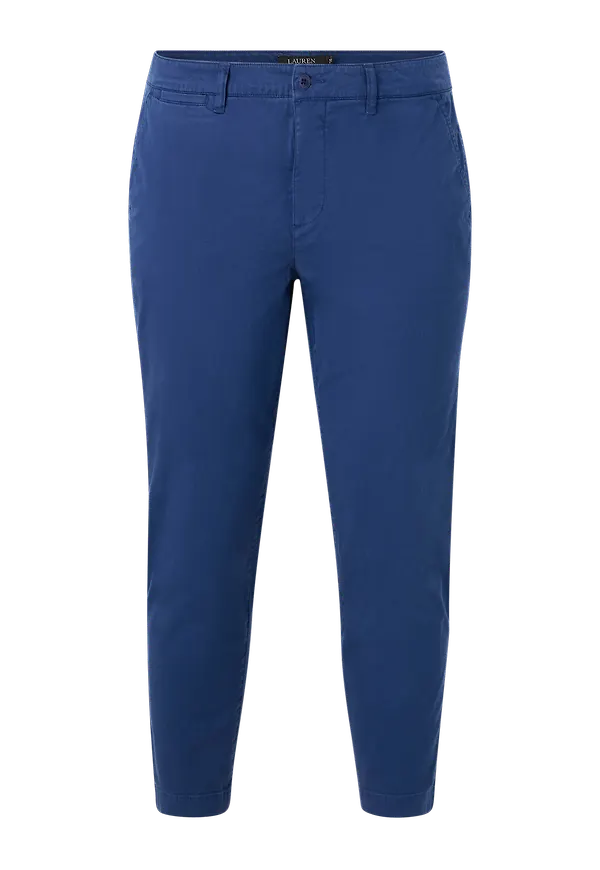 Lauren Ralph Lauren Curve - Chinos Gabby Slim Leg - Blå
