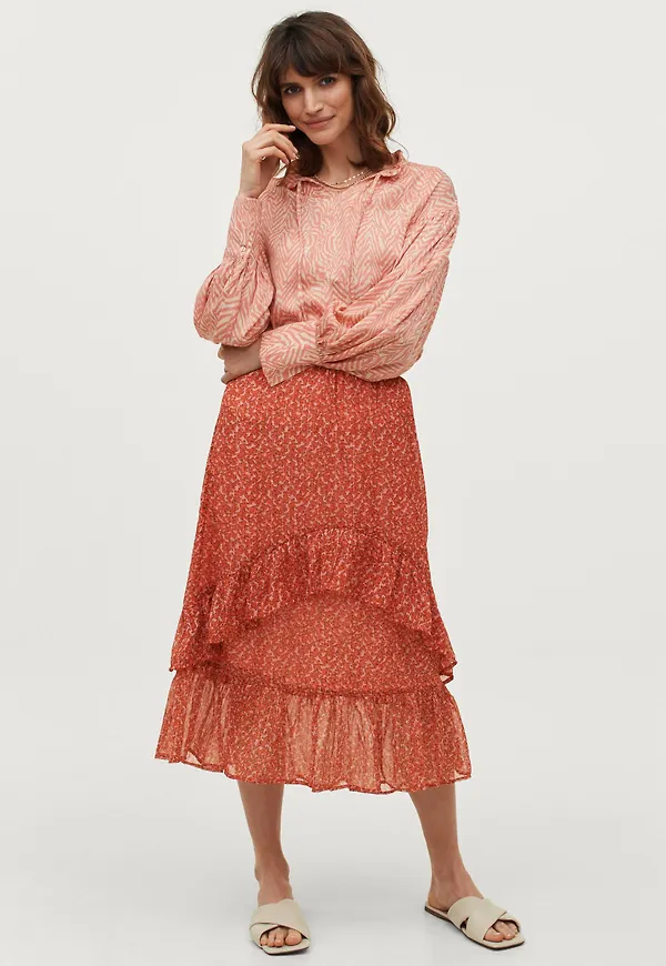 Saint Tropez - Kjol XelinaSZ Skirt - Orange