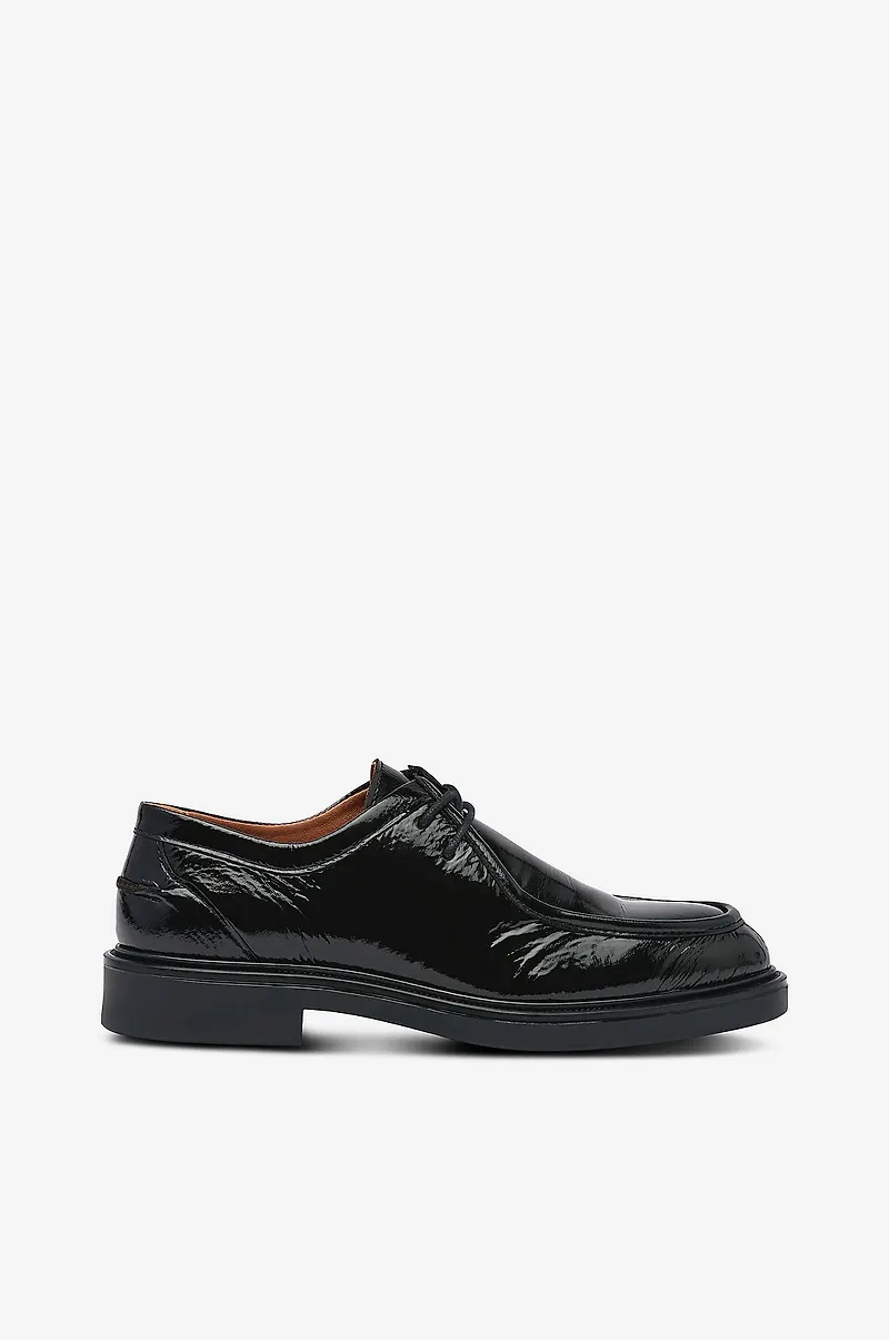 Bianco - Loafers Biaadda Moctoe Shoe Nappalak - Svart