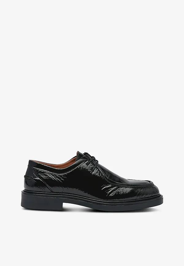 Bianco - Loafers Biaadda Moctoe Shoe Nappalak - Svart