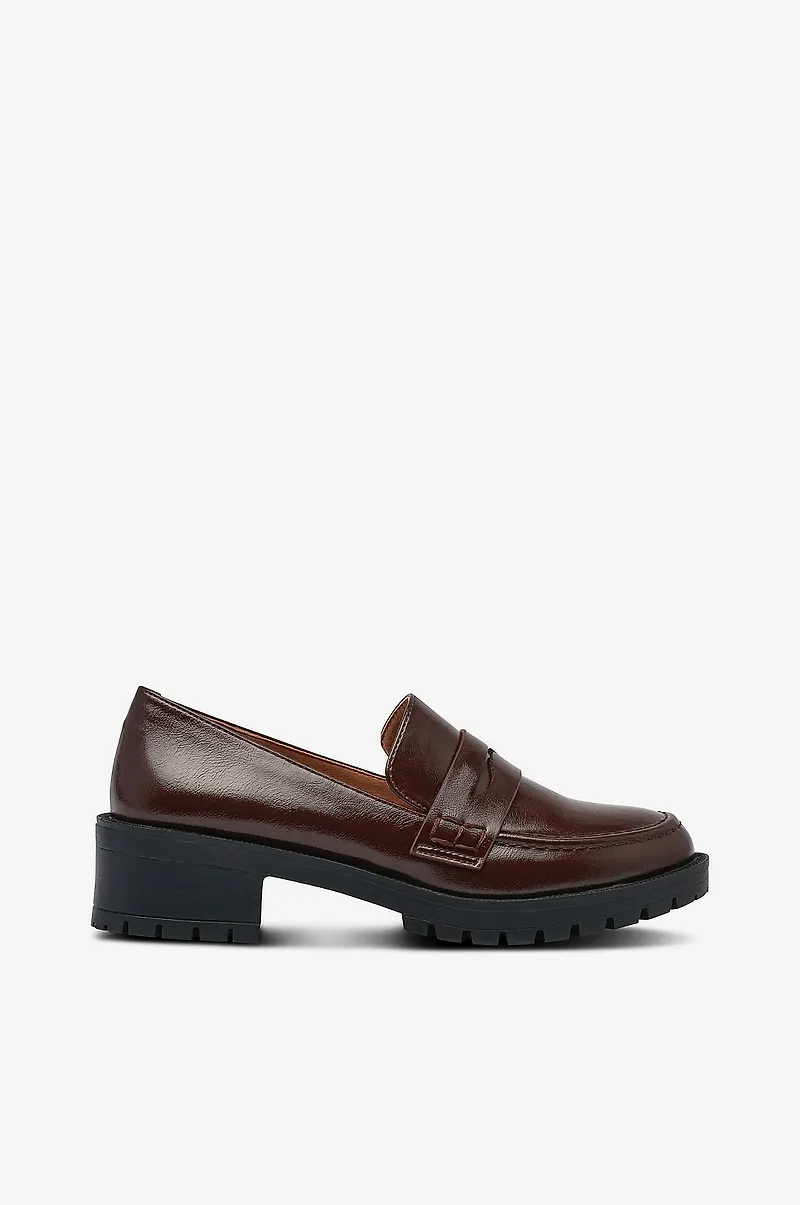 Bianco - Loafers Biapearl Simple Penny Loafer Faux Leather - Brun