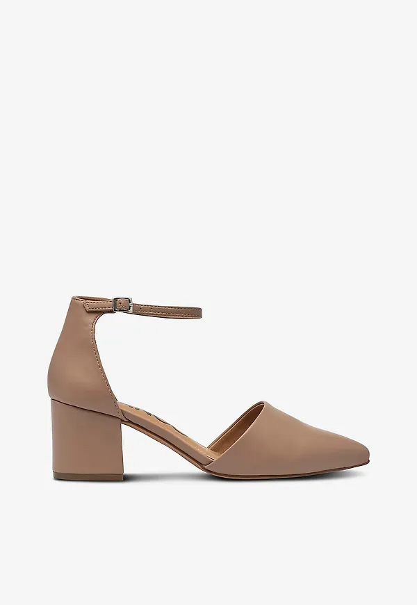 Bianco - Pumps biAdevived Pump Faux Leather - Beige