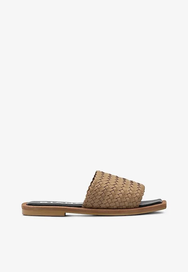Bianco - Sandaler Slides - Natur