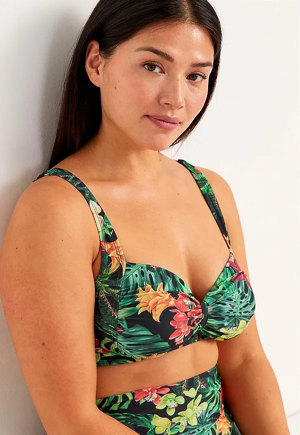 Bikini-bh med tropiskt mönster Brighton