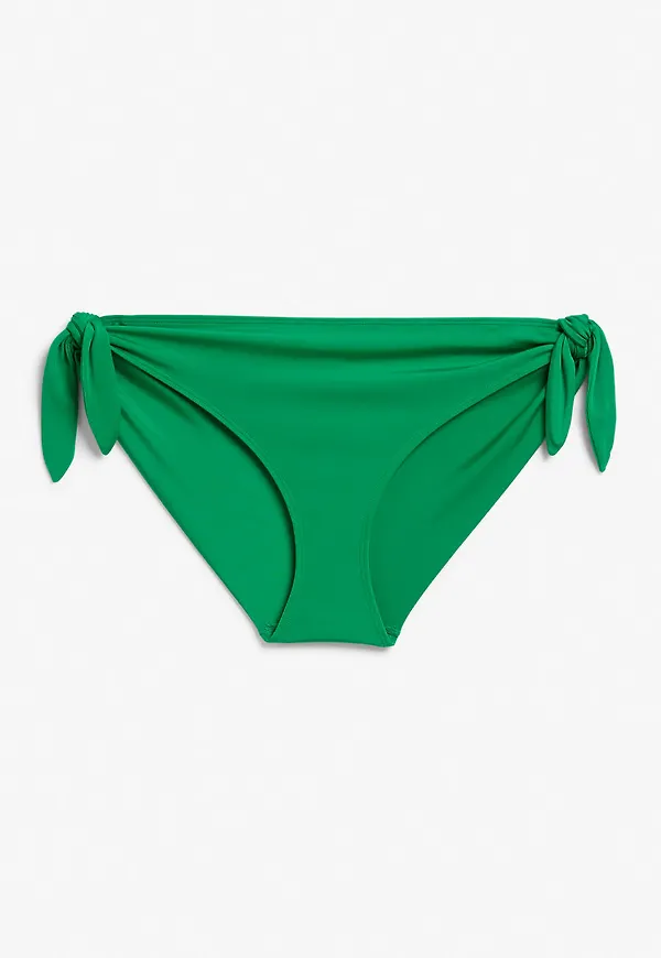 Bikini briefs with bows - Green