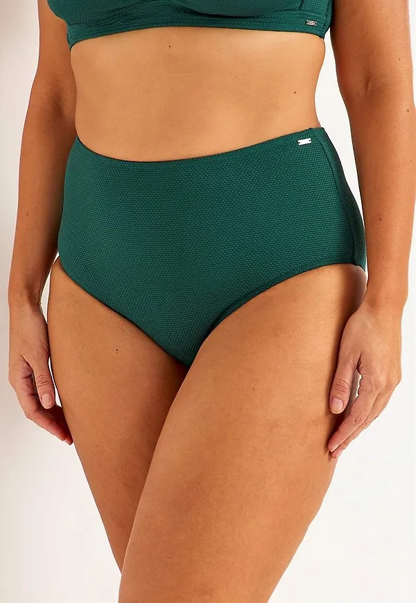 Bikinitrosa med hög midja och struktur