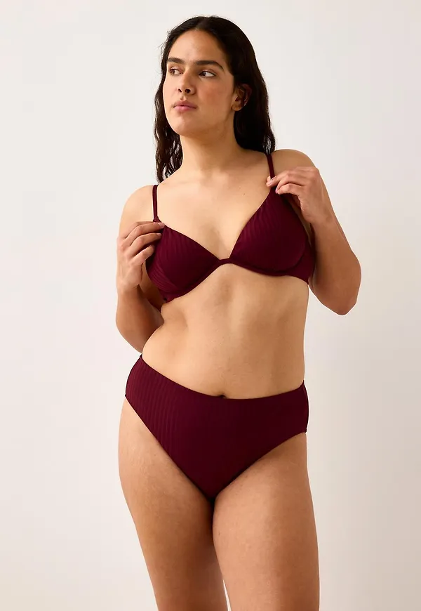 Bikiniunderdel med hög midja