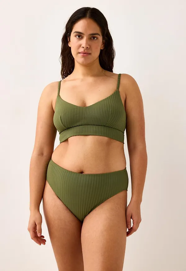 Bikiniunderdel med hög midja