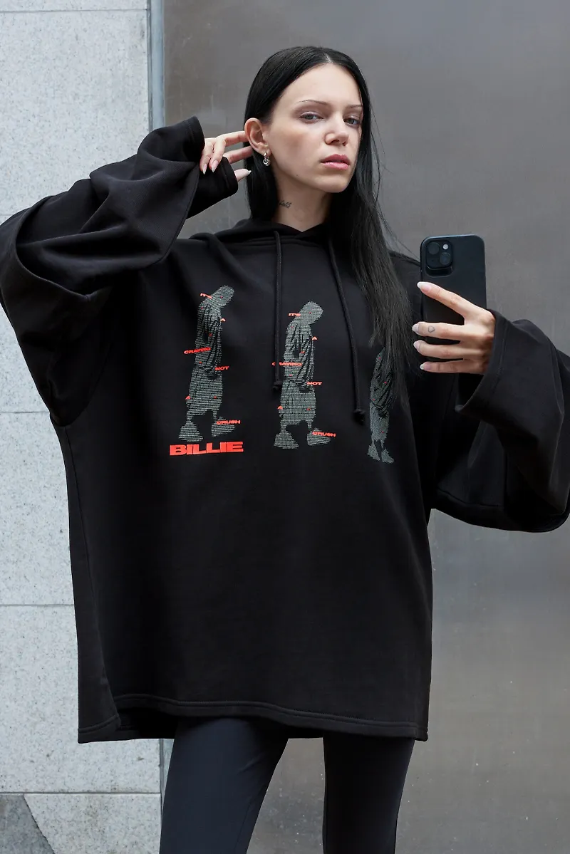 BILLIE MEGA OVERSIZED HOODIE