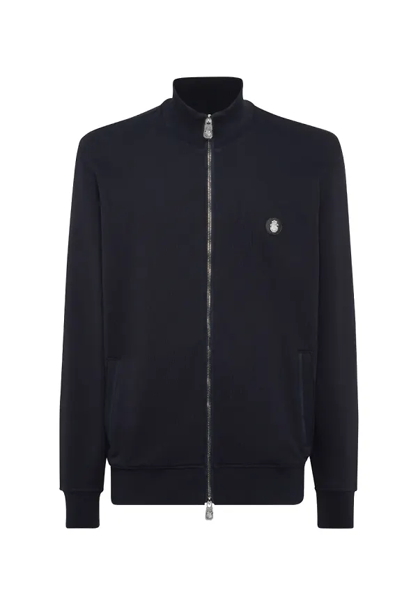 Billionaire sweatshirt med logotypplakett - Blå