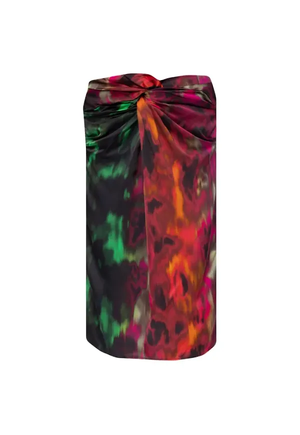 Birgitte Herskind Erin patterned skirt Röd, Dam