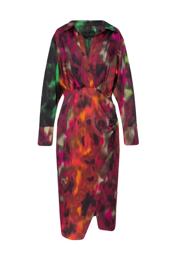 Birgitte Herskind Sareen patterned dress Röd, Dam