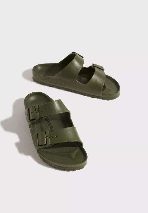 Birkenstock - Inneskor - Green - Arizona Narrow Eva - Flats & Lågskor