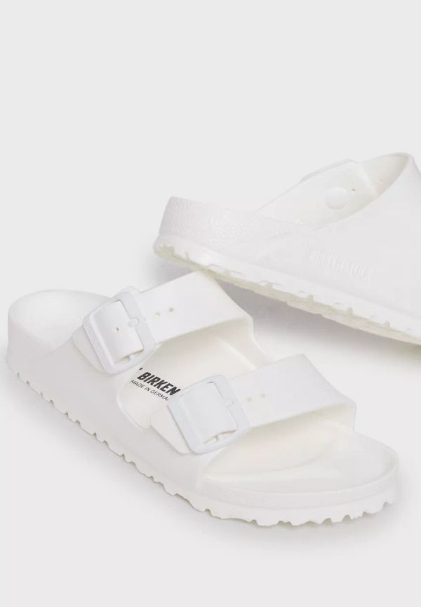 Birkenstock - Inneskor - Vit - Arizona Narrow Eva - Flats & Lågskor