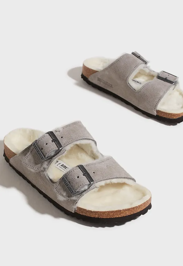 Birkenstock - Grå - Arizona VL Shearling
