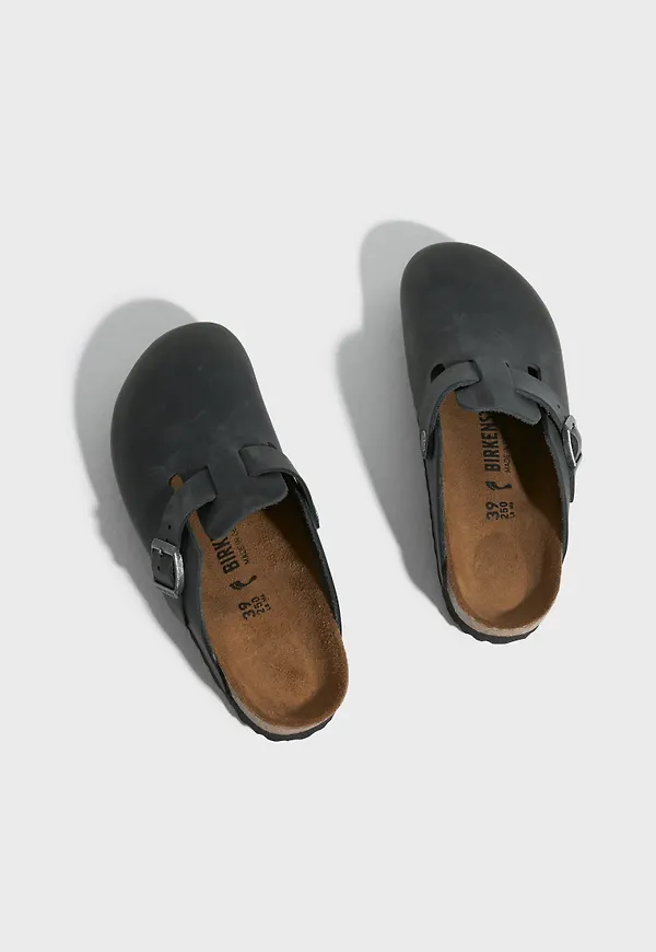 Birkenstock - Svart - Boston LEOI