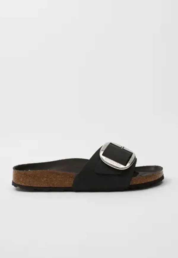 Birkenstock - Svart - Madrid Big Buckle