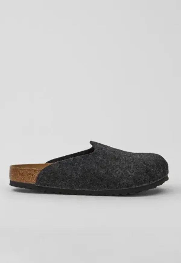 Birkenstock Amsterdam BS Felt Tofflor Svart