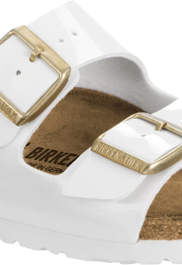 Birkenstock Arizona BF Narrow Patent White