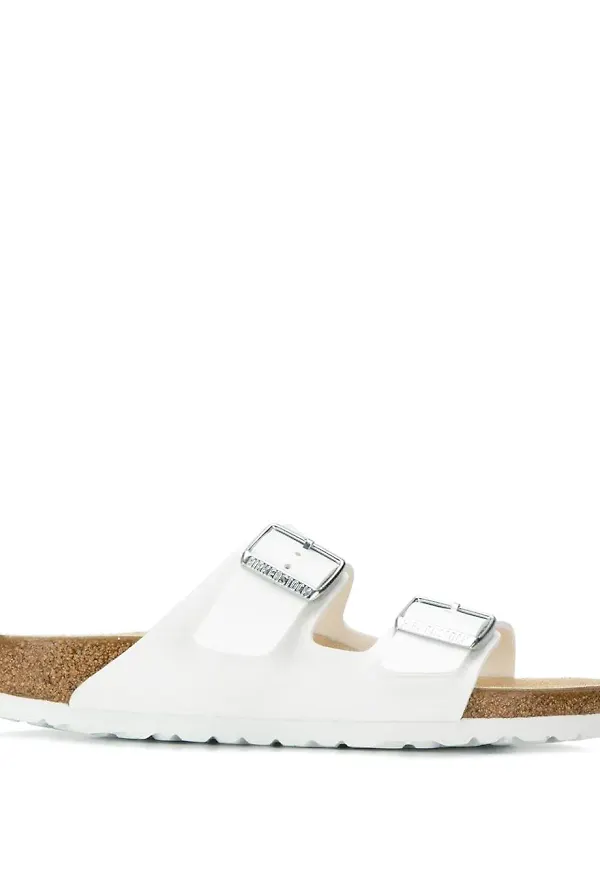 Birkenstock Arizona Birko-Flor sandaler - Vit