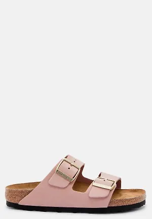 Birkenstock Arizona Nubuck Leather Soft Pink 36