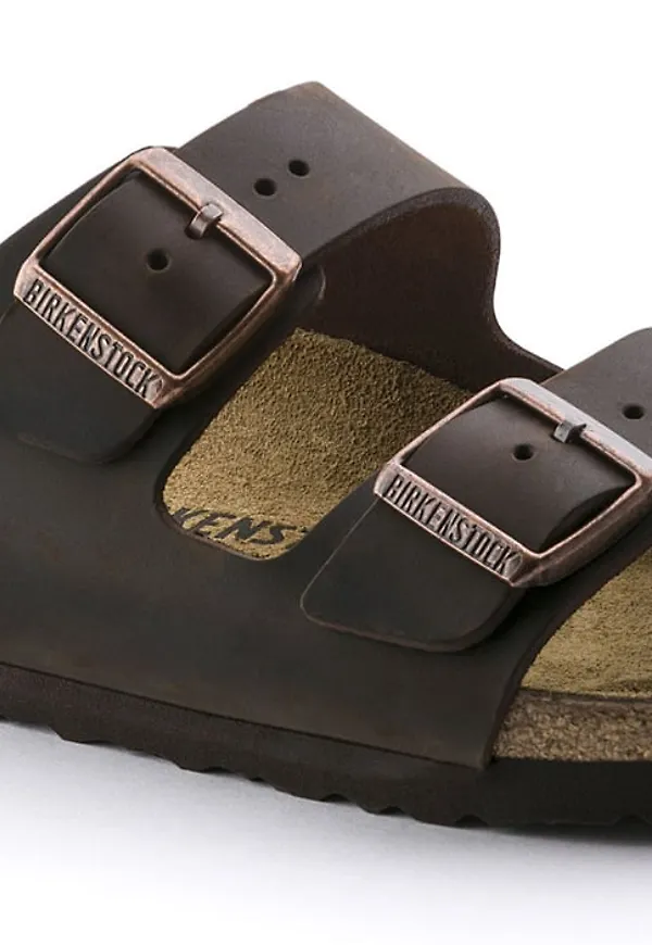 Birkenstock Arizona Oiled Leather Narrow Habana