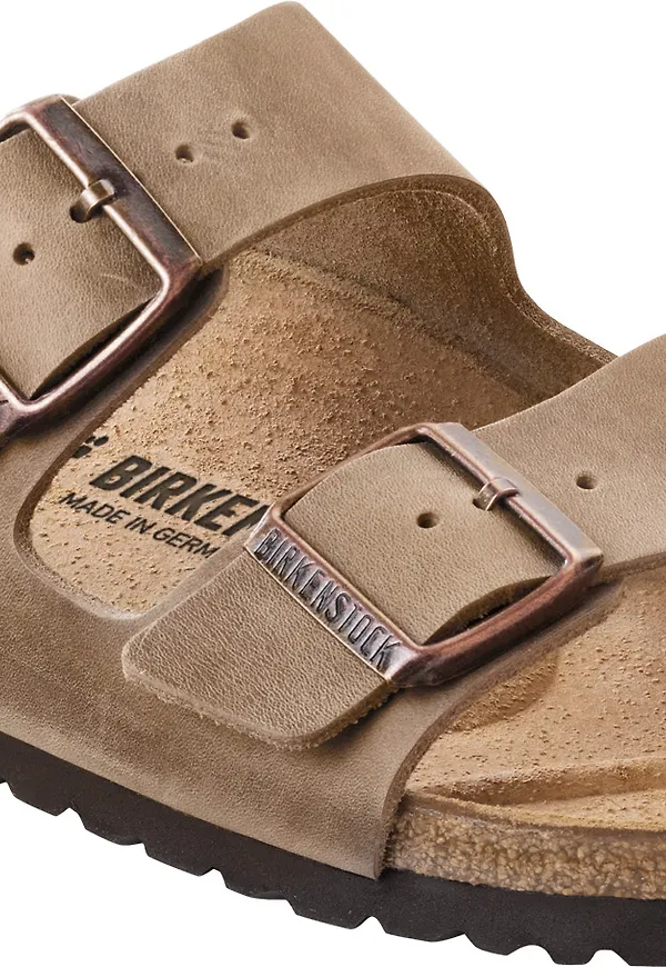 Birkenstock Arizona Oiled Leather Regular Tabacco Brown