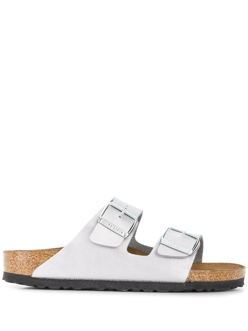 Birkenstock Arizona sandaler - Silverfärgad