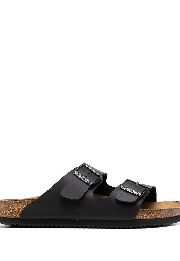 Birkenstock Arizona sandaler med dubbel rem - Svart
