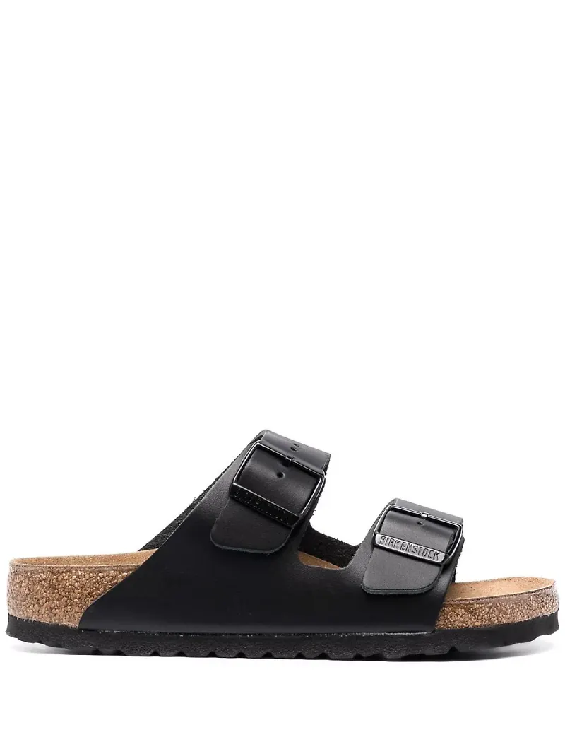 Birkenstock Arizona sandaler med dubbel rem - Svart