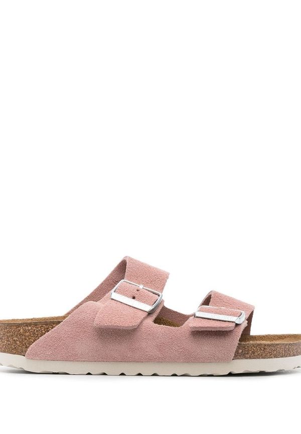 Birkenstock Arizona sandaler med dubbla spännen - Rosa