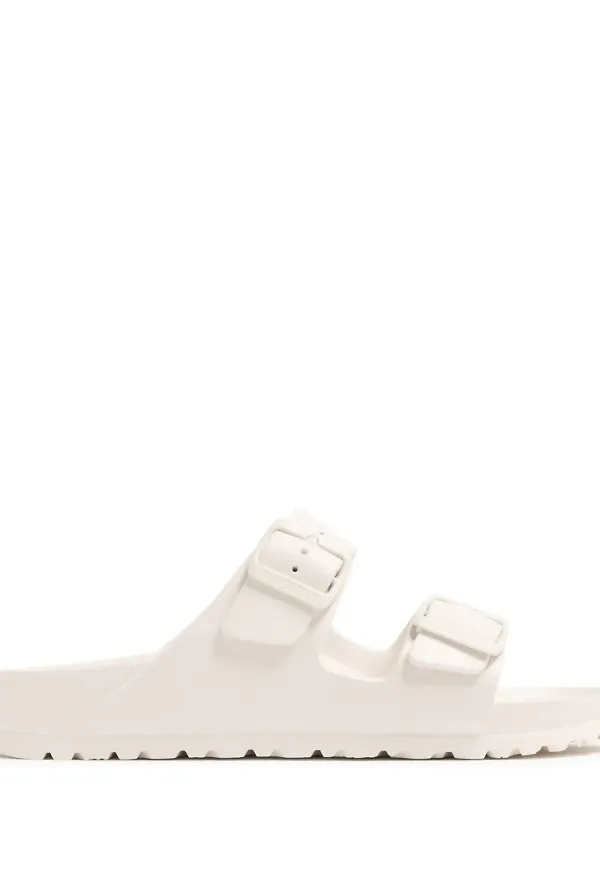Birkenstock Arizona sandaler med spänne - Vit
