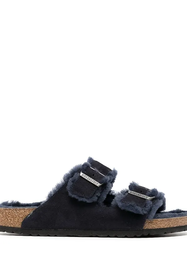 Birkenstock Arizona sandaler med spänne - Blå