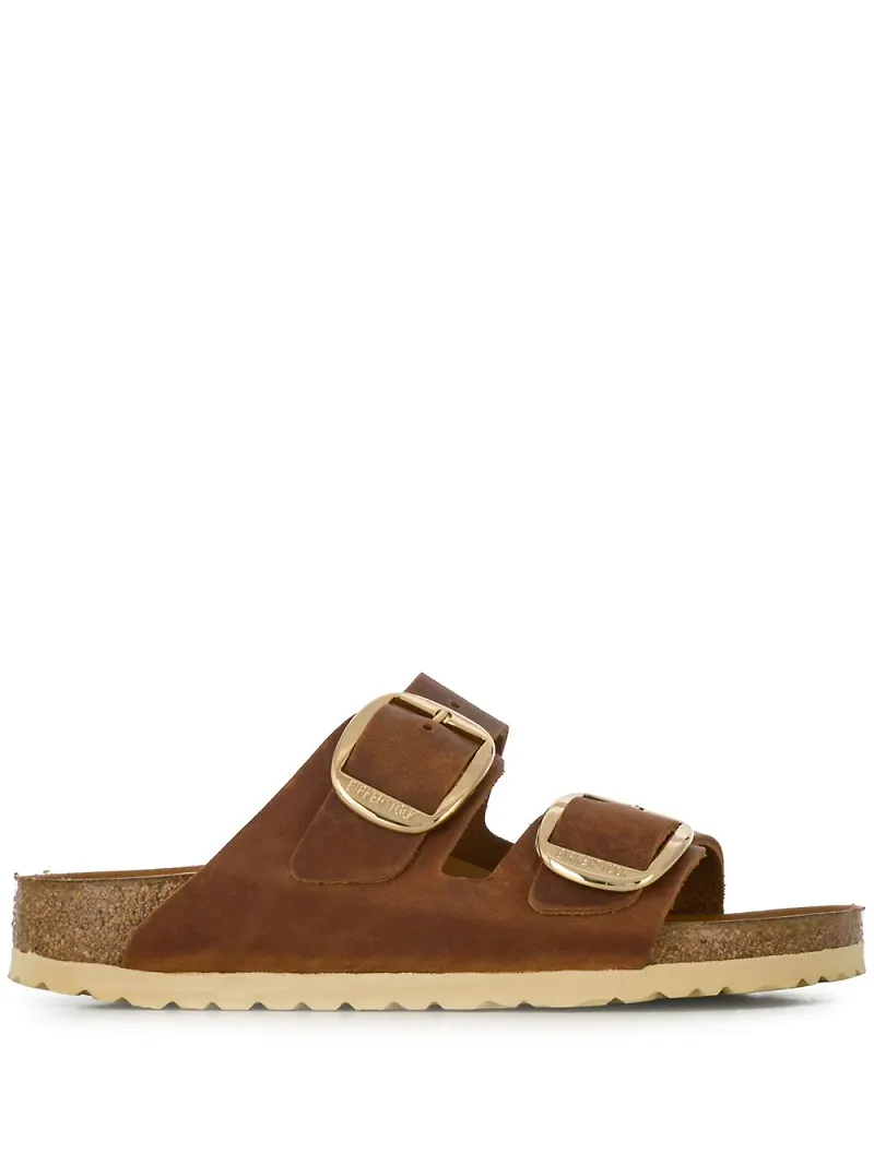 Birkenstock Arizona sandaler med spänne - Brun