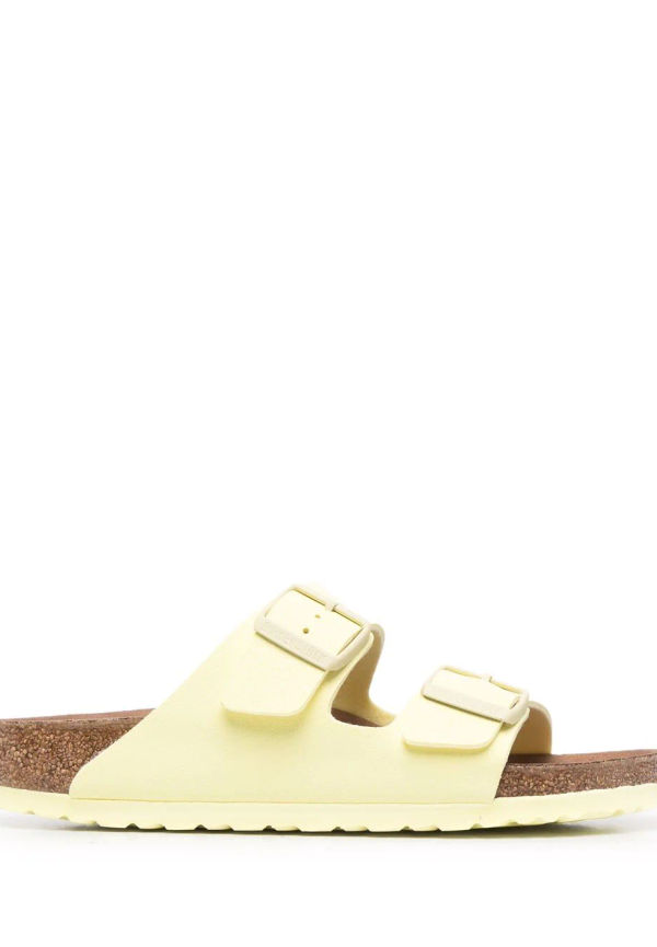 Birkenstock Arizona sandaler med spänne - Gul