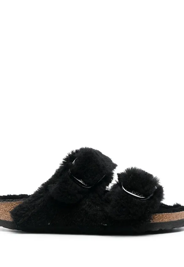 Birkenstock Arizona sandaler med spänne - Svart