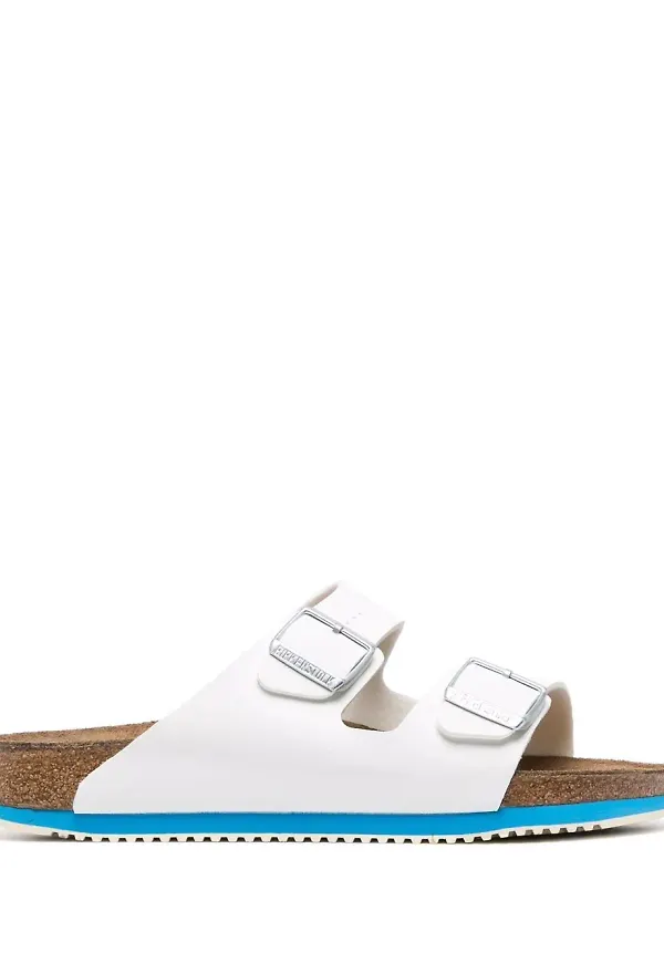 Birkenstock Arizona Super Grip sandaler - Vit