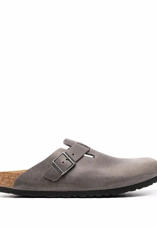 Birkenstock Boston tofflor - Grå