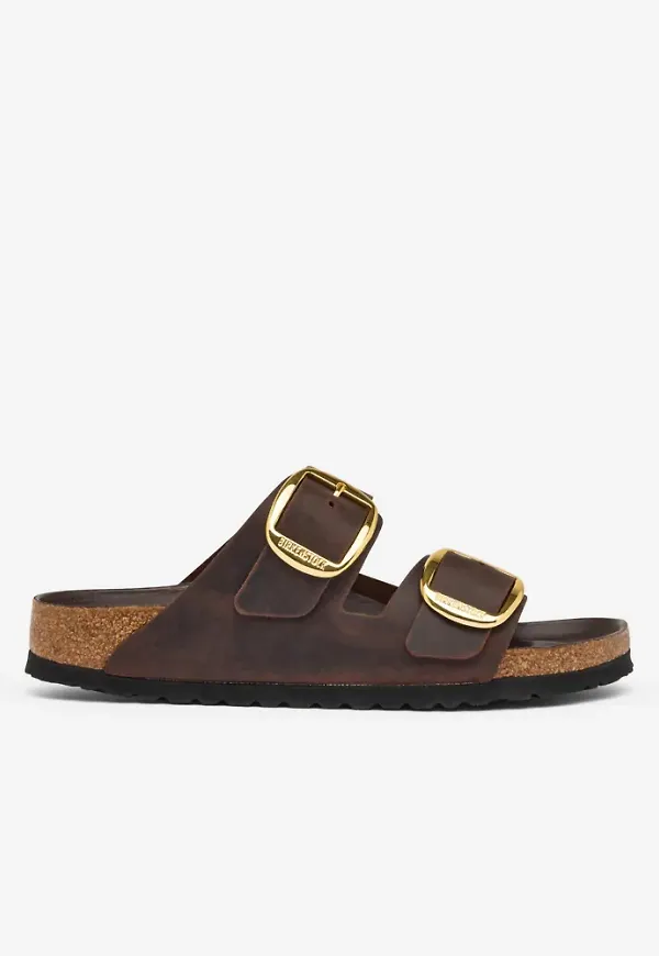 Birkenstock - Brun - Arizona Big Buckle Leoi