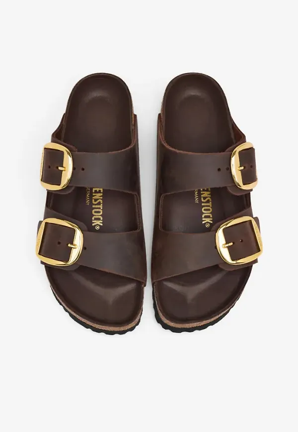 Birkenstock - Brun - Arizona Big Buckle Leoi
