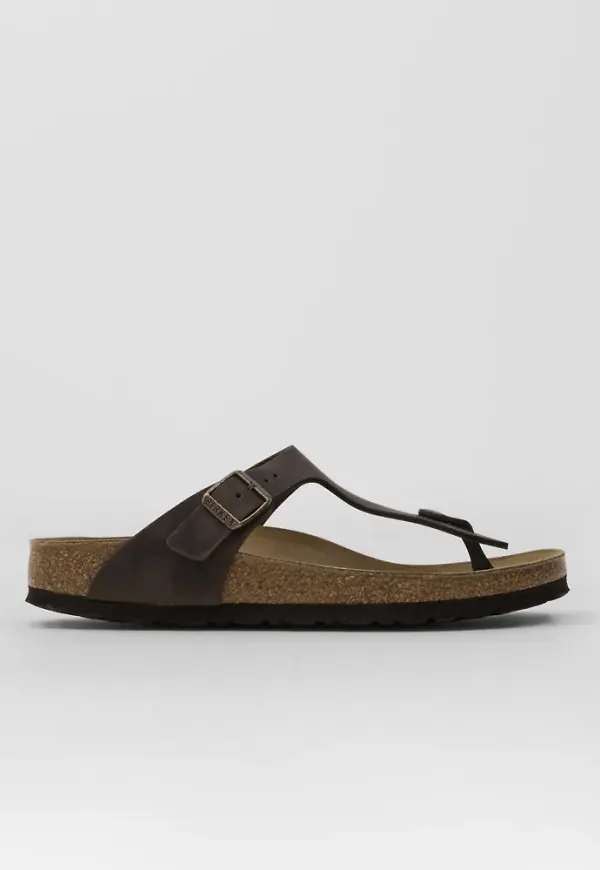 Birkenstock - Brun - Gizeh Leoi