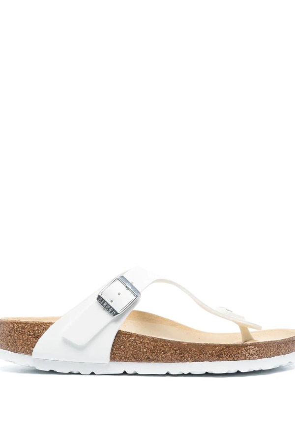 Birkenstock Gizeh 35 mm sandaler med spänne - Vit