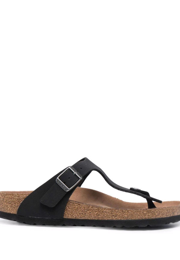 Birkenstock Gizeh Birko-Flor flip-flops - Svart
