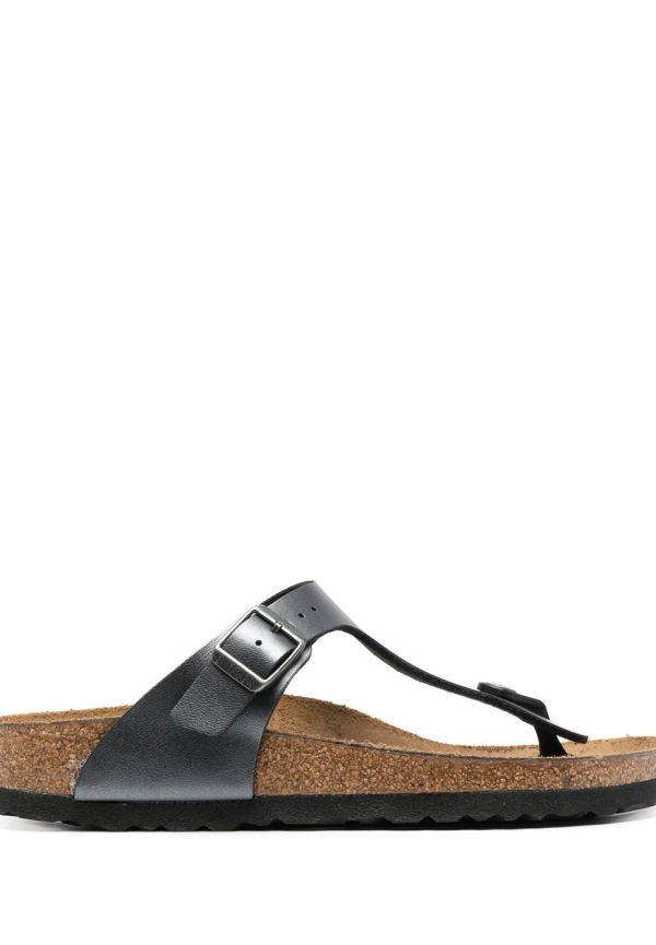 Birkenstock Gizeh Birko-Flor sandaler - Grå