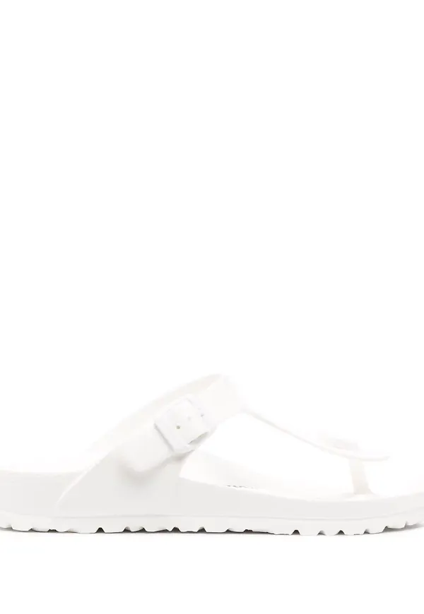 Birkenstock Gizeh Eva platta tofflor - Vit