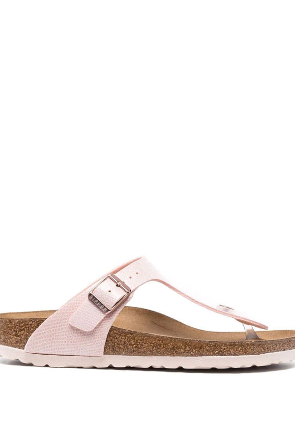 Birkenstock Gizeh lädersandaler - Rosa