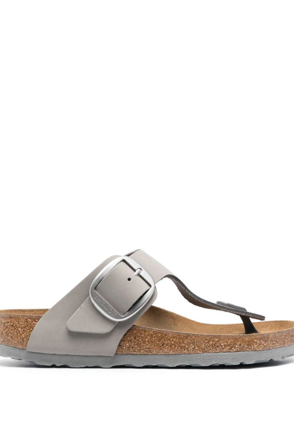 Birkenstock Gizeh sandaler med spänne - Grå