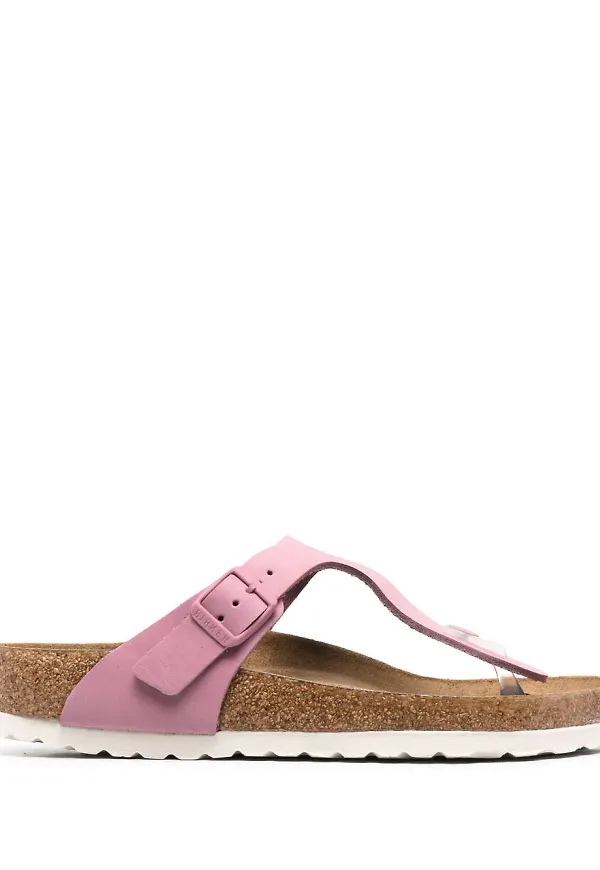 Birkenstock Gizeh sandaler med t-rem - Rosa